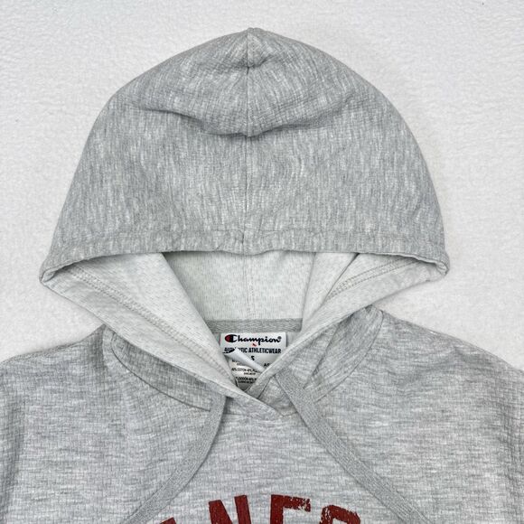 Stanford Cardinal Hoodie Sweatshirt Womens Size Small Gray Champion Pullover - Picture 5 of 10